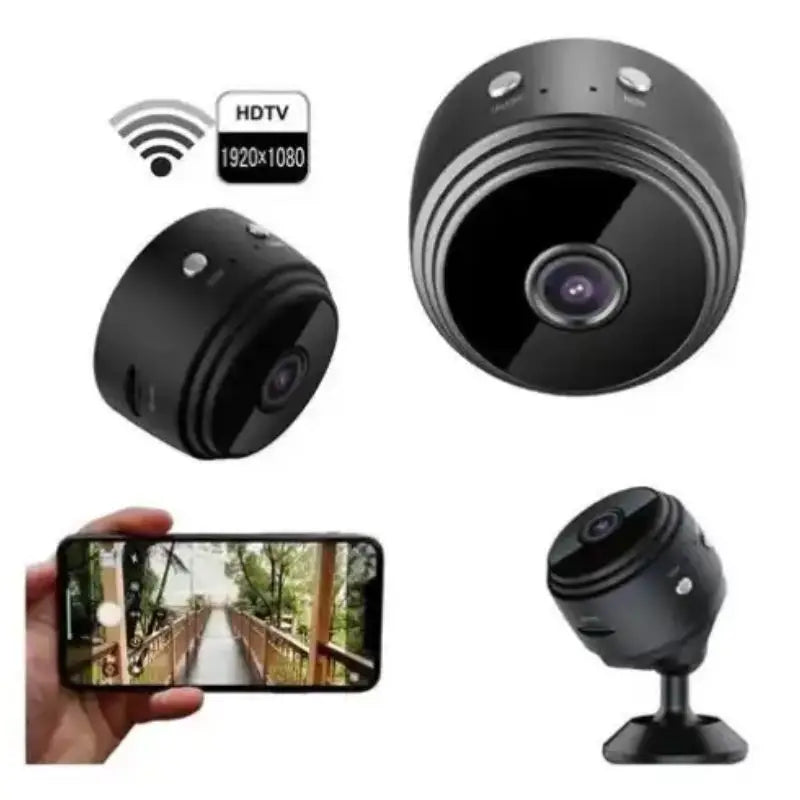 Mini Camera WI-FI HD com visão noturna